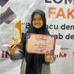 Syarifah Nadhira Juara 1 Lomba Berhitung Cepat Fakultas Teknik